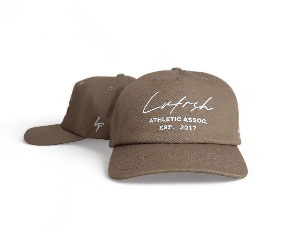 LVFRSH ATHLETIC ASSOCIATION SNAPBACK - KHAKI