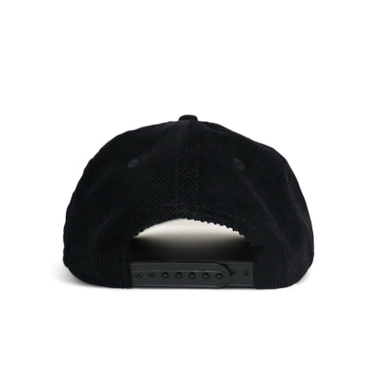 LVFRSH ATHLETIC ASSOCIATION CORDUROY SNAPBACK - BLACK